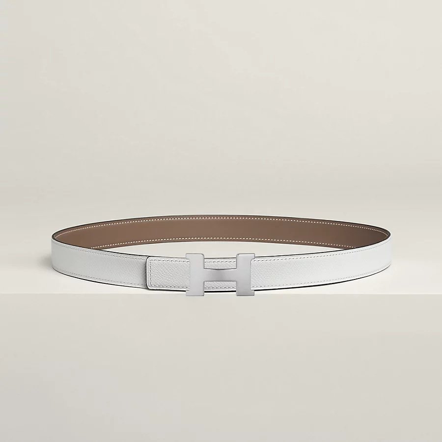 Mini Constance belt buckle & Reversible leather strap 24 mm - Image 1